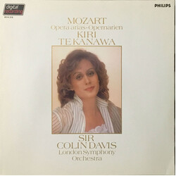 Wolfgang Amadeus Mozart / Kiri Te Kanawa / Sir Colin Davis / The London Symphony Orchestra Opera Arias / Opernarien Vinyl LP USED
