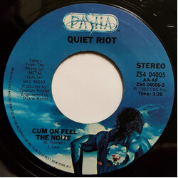 Quiet Riot Cum On Feel The Noize USED VINYL 7INCH 45 RPM SINGLE STYRENE STEREO