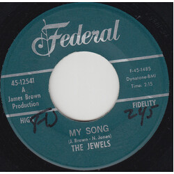 The Jewels My Song Vinyl 7" USED