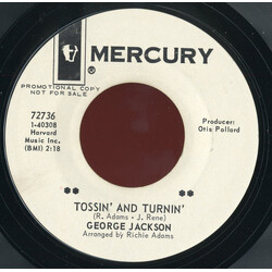George Jackson (10) Tossin' And Turnin' USED VINYL 7INCH PROMO STYRENE