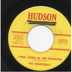 The Iridescents Three Coins In The Fountain / Strong Love USED VINYL 7INCH 45 RPM