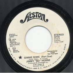Jimmy "Bo" Horne Gimme Some USED VINYL 7INCH PROMO STYRENE
