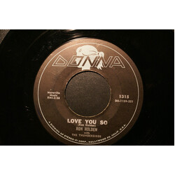 Ron Holden / The Thunderbirds (3) Love You So / My Babe USED VINYL 7INCH 45 RPM SINGLE