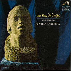 Marian Anderson Jus' Keep On Singin' 12 Spirituals Vinyl LP USED