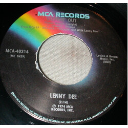 Lenny Dee (2) Steppin' Out (Gonna Boogie Tonight) USED VINYL 7INCH 45 RPM SINGLE