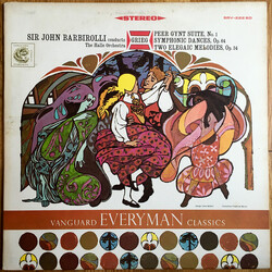 Sir John Barbirolli / Edvard Grieg / Hallé Orchestra Peer Gynt Suite, No. 1 / Symphonic Dances, Op. 64 / Two Elegaic Melodies, Op. 34 Vinyl LP USED