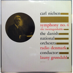 Carl Nielsen / Statsradiofoniens Symfoniorkester / Launy Grøndahl Symphony No. 4 »The Inextinguishable« Vinyl LP USED