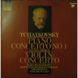 Pyotr Ilyich Tchaikovsky / Mayumi Fujikawa / Rafaël Orozco / Rotterdams Philharmonisch Orkest / Edo de Waart Violin Concerto; Piano Concerto No 1 Viny