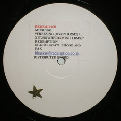 Microbe Freezing / Xit2nowhere USED VINYL 12INCH WHITE LABEL