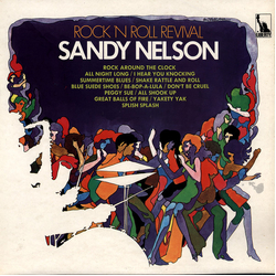 Sandy Nelson Rock 'N Roll Revival Vinyl LP USED