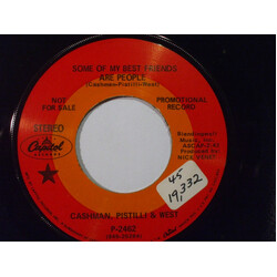 Cashman, Pistilli & West Some Of My Best Friends Are People / Sausalito USED VINYL 7INCH 45 RPM SINGLE PROMO