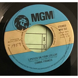 Connie Francis Lipstick On Your Collar / Mama USED VINYL 7INCH 45 RPM SINGLE