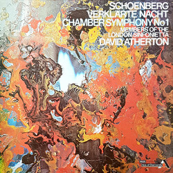 Arnold Schoenberg / London Sinfonietta / David Atherton (2) Verklärte Nacht  / Chamber Symphony No 1 Vinyl LP USED
