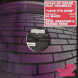 Divas Of Color / Chanelle Love It's Over VINYL 12" USED