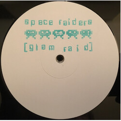 Space Raiders Glam Raid USED VINYL 12INCH SINGLE SIDED WHITE LABEL