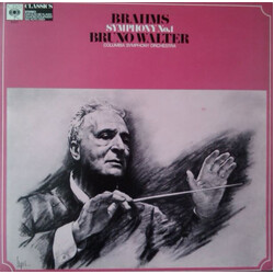 Johannes Brahms / Columbia Symphony Orchestra / Bruno Walter Symphony Nr. 1 Vinyl LP USED