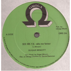 Sugar Minott See Me Ya - Who Me Favour USED VINYL 12INCH