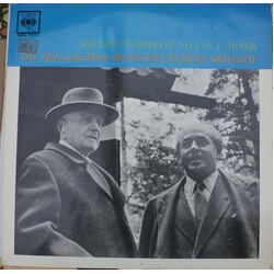Jean Sibelius / Eugene Ormandy / The Philadelphia Orchestra Symphony No. 1 In E Minor Vinyl LP USED