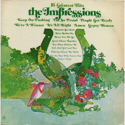 The Impressions 16 Greatest Hits Vinyl LP USED