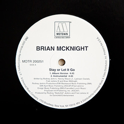 Brian McKnight Stay Or Let It Go Vinyl 12" USED