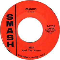 Rick And The Keens Peanuts / I'll Be Home USED VINYL 7INCH 45 RPM