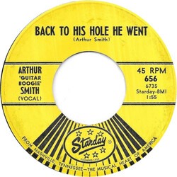 Arthur Smith (2) Back To His Hole He Went / The Stuttering Song USED VINYL 7INCH 45 RPM