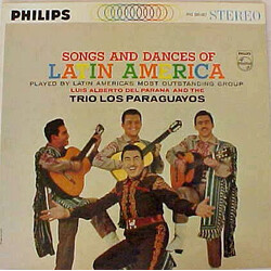Luis Alberto del Parana y Los Paraguayos Songs And Dances Of Latin America Vinyl LP USED