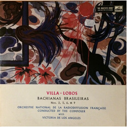 Heitor Villa-Lobos / Victoria De Los Angeles / Orchestre National De France Bachianas Brasileiras, Nos. 2, 5, 6, & 9 Vinyl LP USED