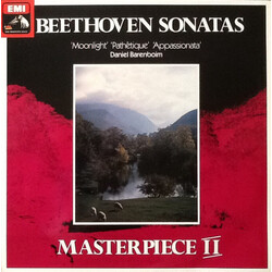 Ludwig van Beethoven / Daniel Barenboim Beethoven Sonatas: Pathetique * Appassionata * Moonlight Vinyl LP USED