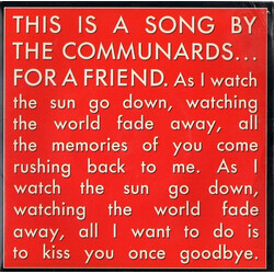The Communards For A Friend USED VINYL 7INCH 45 RPM SINGLE