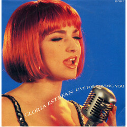 Gloria Estefan Live For Loving You USED VINYL 7INCH 45 RPM SINGLE