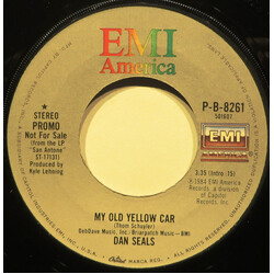 Dan Seals My Old Yellow Car USED VINYL 7INCH 45 RPM PROMO