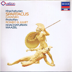 Aram Khatchaturian / Sergei Prokofiev / Lorin Maazel Spartacus / Gayaneh / Romeo & Juliet Vinyl LP USED