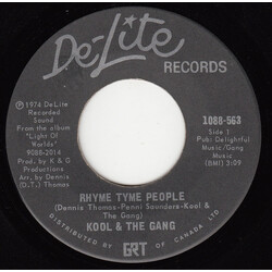 Kool & The Gang Rhyme Tyme People / Father Father USED VINYL 7INCH 45 RPM SINGLE