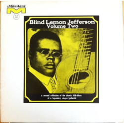 Blind Lemon Jefferson Volume Two Vinyl LP USED