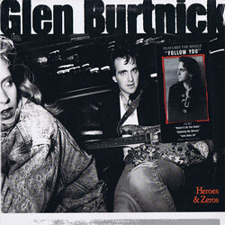 Glen Burtnick Heroes & Zeros Vinyl LP USED