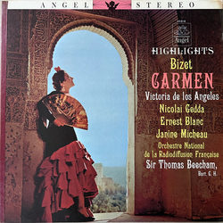 Georges Bizet / Victoria De Los Angeles / Nicolai Gedda / Ernest Blanc / Janine Micheau / Sir Thomas Beecham / Orchestre National De France Highlights