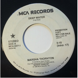 Marsha Thornton Deep Water USED VINYL 7INCH 45 RPM SINGLE PROMO STEREO