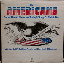 Various The Americans: Oscar Brand Narrates Today's Song Of Patriotism Vinyl LP USED