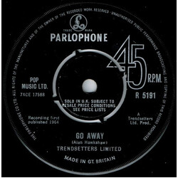Trendsetters Limited Go Away Vinyl 7" USED