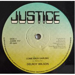 Delroy Wilson / I-Roy Come Back Darling / Put It On USED VINYL 12INCH 45 RPM