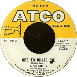 King Curtis & The Kingpins Ode To Billie Joe USED VINYL 7INCH 45 RPM