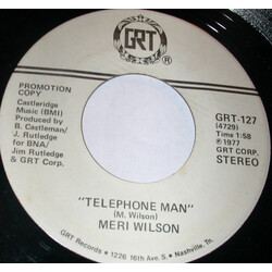 Meri Wilson Telephone Man USED VINYL 7INCH 45 RPM PROMO