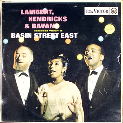 Lambert, Hendricks & Bavan Recorded Live At Basin Street East Vinyl LP USED