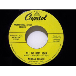 Norman Erskine / Bob Bain's Music Till We Meet Again / What's To Become Of Me USED VINYL 7INCH 45 RPM SINGLE PROMO