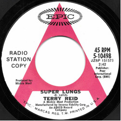Terry Reid Super Lungs / May Fly USED VINYL 7INCH PROMO