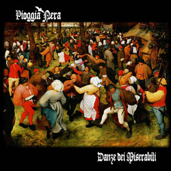 Pioggia Nera Danze Dei Miserabili Vinyl LP USED