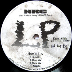 L.P. Hate II Luv / Bizzness Y'All USED VINYL 12INCH 33 S RPM PROMO
