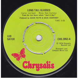Leo Sayer Long Tall Glasses VINYL 7" USED