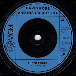 David Rose & His Orchestra The Stripper USED VINYL 7INCH 45 RPM SINGLE REISSUE